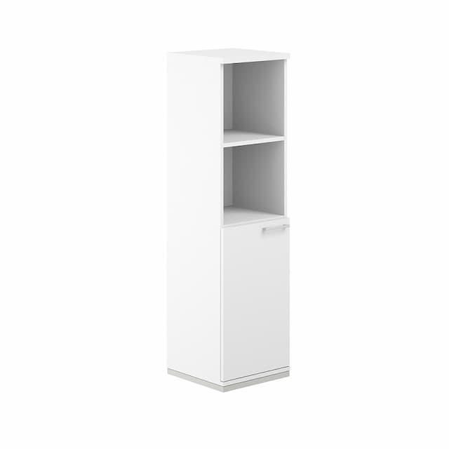 Шкаф полуоткрытый Norden Allegro AG.217.WH.WH.WH.L
