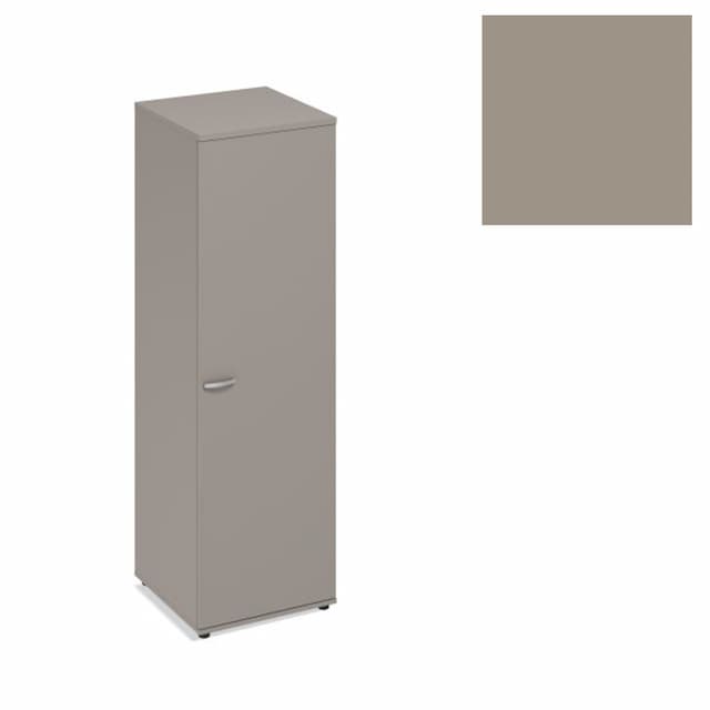 Шкаф для одежды глубокий узкий Юнитекс А4 (60x59x193) А4 9312 МП мокко премиум