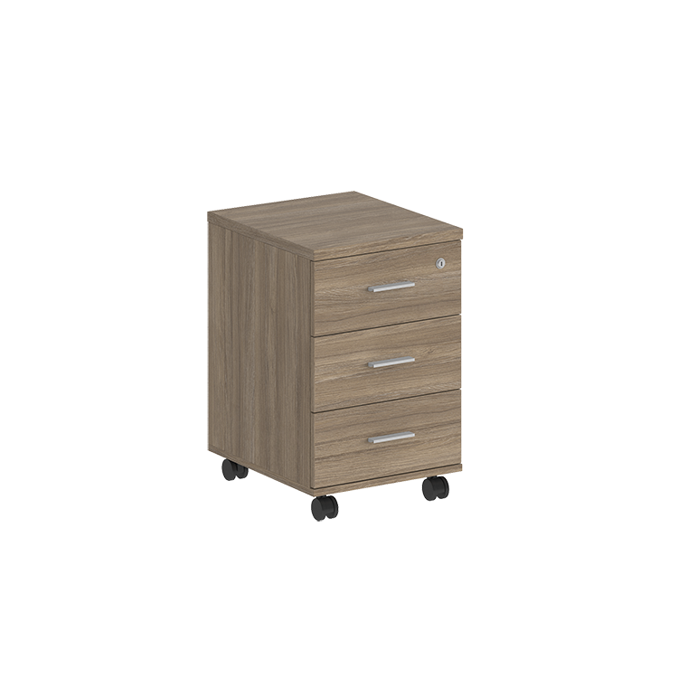 Тумба мобильная с 3 ящ. и замком Norden Сигма SG.611.OD.OD