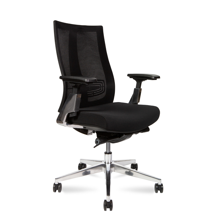 Кресло офисное Norden Vogue aluminium LB CH-203B-B-BB