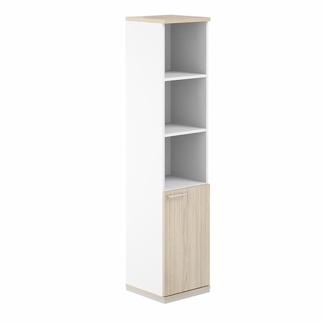 Шкаф полуоткрытый Norden Allegro AG.219.WH.AR.AR.R