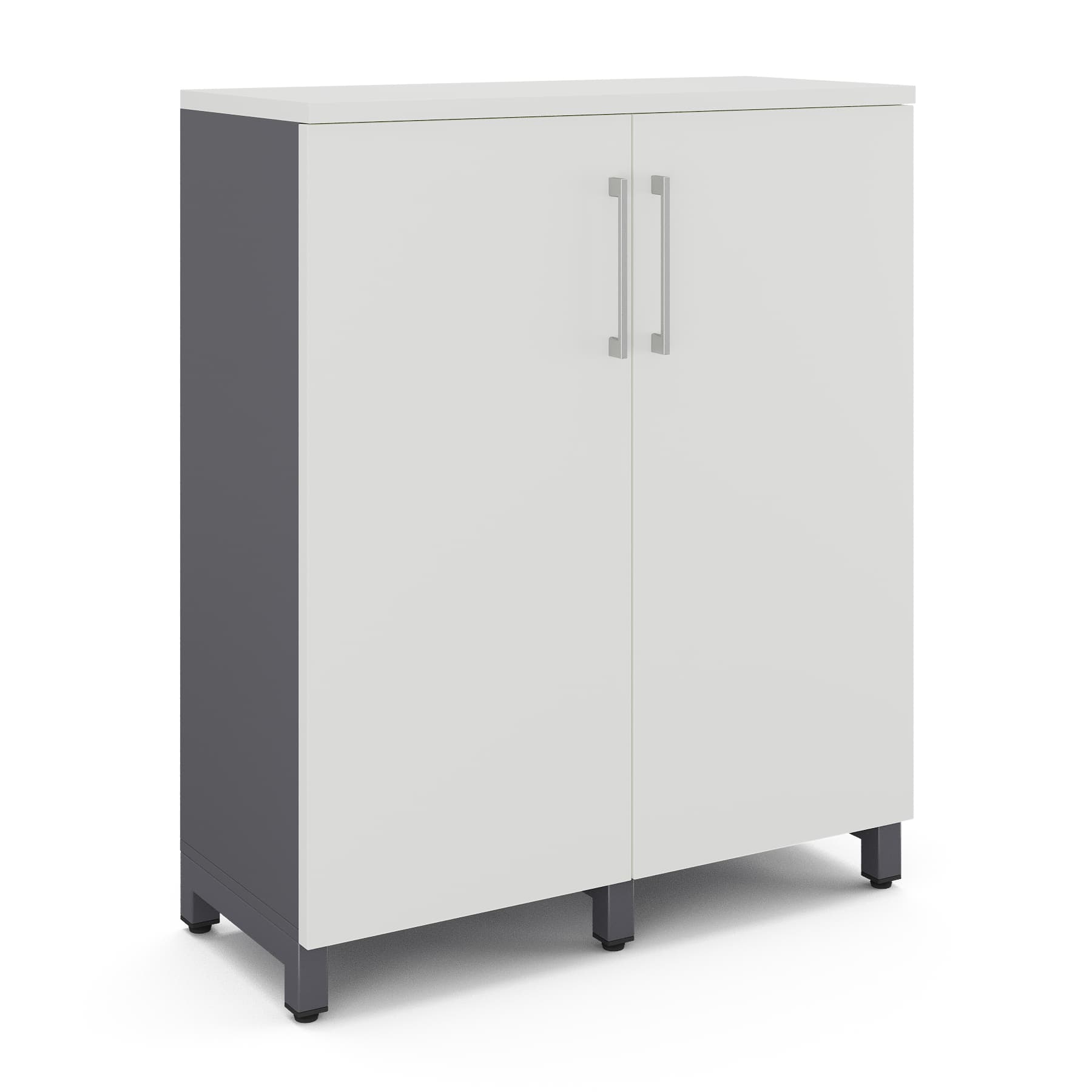 Шкаф распашной Kobor HR/3-90/40/M graphite/premium