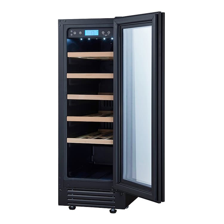 Винный шкаф Cellar Private CP020-1TBH черная дверь