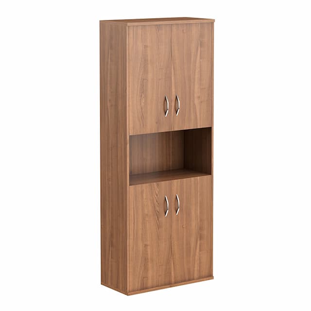 Шкаф с двумя комплектами глухих малых дверей Skyland СТ-1.5 орех французcкий 770х365х1975 IMAGO