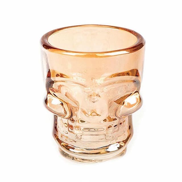 Стопка 50 мл "Череп" янтарная Skull BarWare P.L. Proff Cuisine арт. 73024149