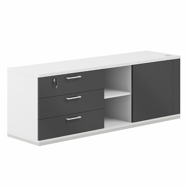 Тумба опорная левая Norden Allegro AG.295.WH.WH.AN.L