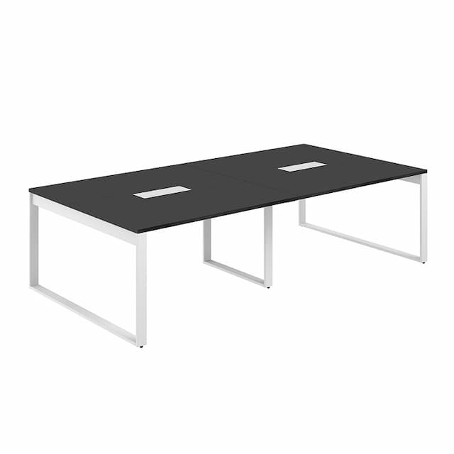 Стол для переговоров 2800х1438х750 Norden Allegro AG.2-2814.AN.72.WH.AN