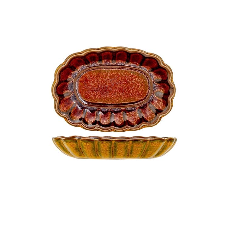 Соусник овальный 9x6,5 см h 1,5 см CosyTrendy Elements Mustard 5698007
