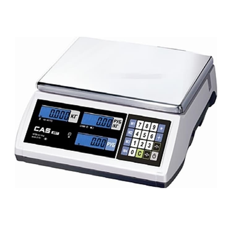 Торговые весы Cas ER JR-15CB LT