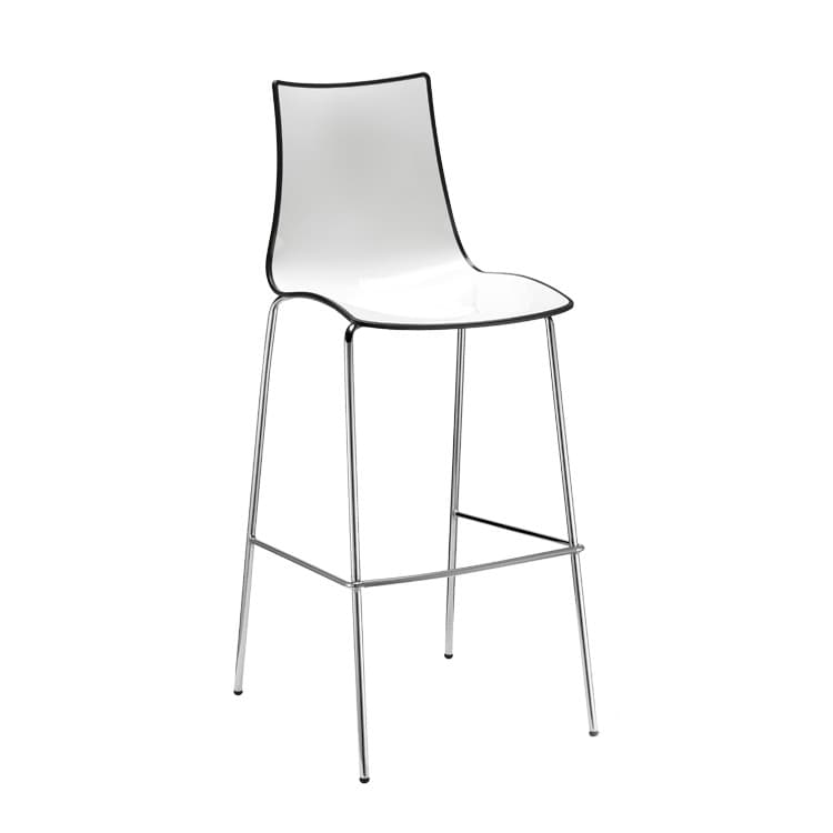Стул барный SCAB ZEBRA BICOLOR 2560 214