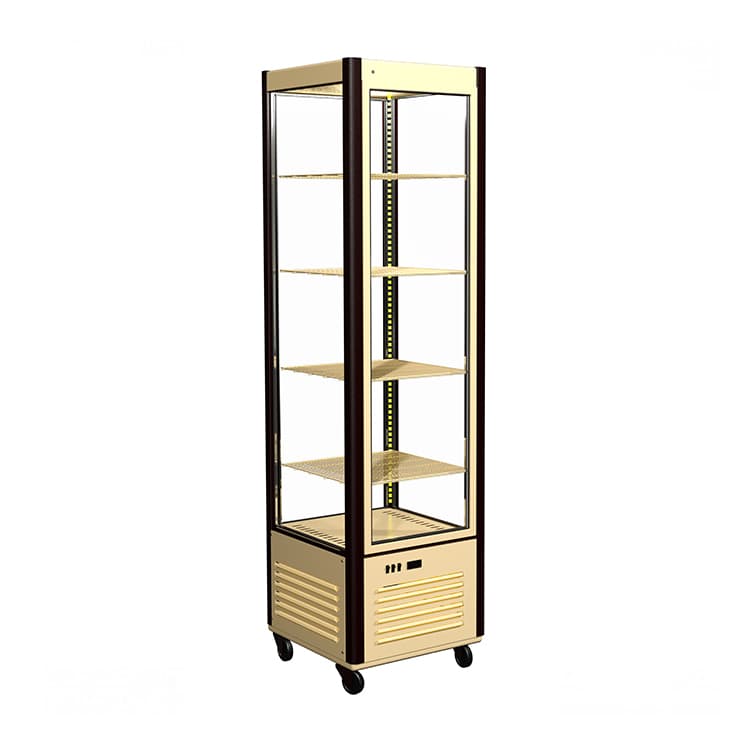 Витрина кондитерская Полюс LATIUM D4 VM 400-1 (R400C бежево-коричневый, стандартные цвета)