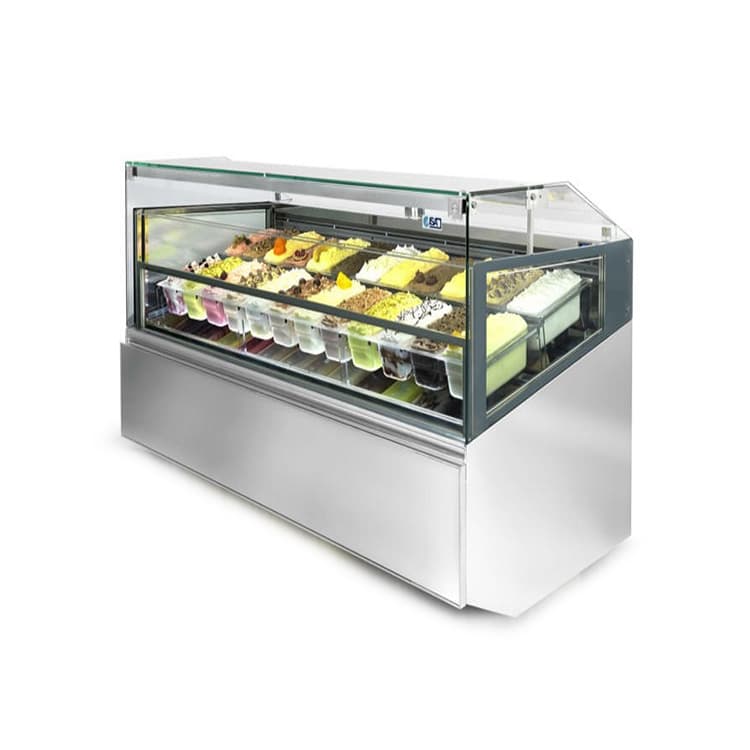 Витрина для мороженого ISA GELATOSUPERSHOW 155 RV H117