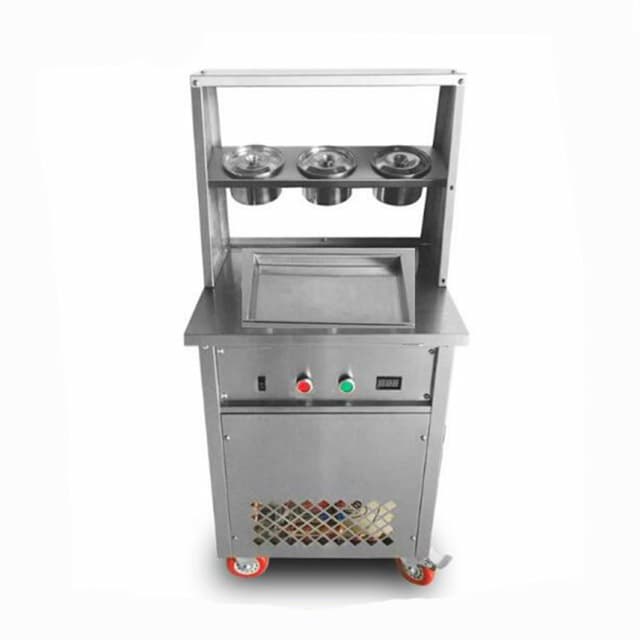 Фризер для ролл мороженого Foodatlas KCB-1F (контейнеры, световой короб)