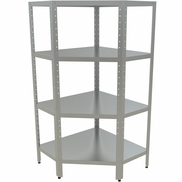 Стеллаж кухонный угловой КОБОР СКУ-5/5-100/100/430