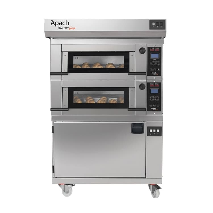 Печь подовая с расстойкой APACH BAKERY LINE E2K1P DP