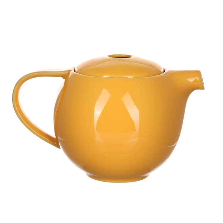 Чайник Loveramics (Лаврамикс) с ситечком 400ml желтый (yellow 32AYE)