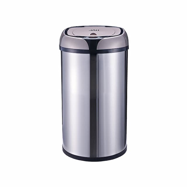 Ведро для мусора сенсорное, круглое, нерж, внутр ведро, Foodatlas JAH-9112, 12 л