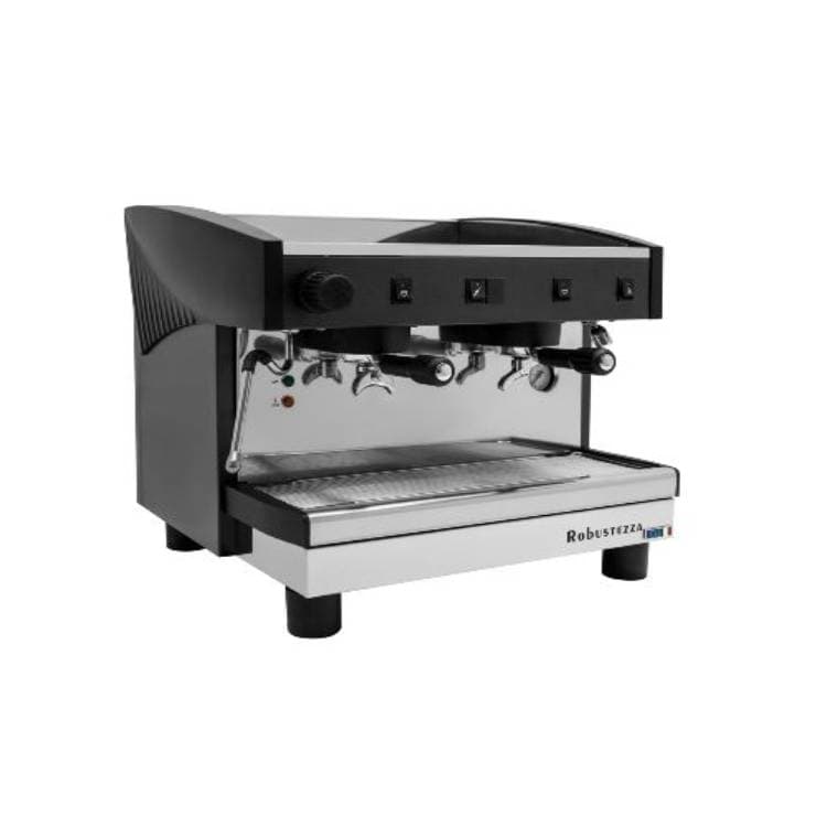 Кофемашина полуавтомат ROBUSTEZZA ST2M COMPACT/ черная+высокая группа 1Ф